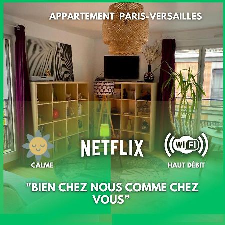 Ferienwohnung Paris-Versailles-Cosy-Calme-Wifi Exterior foto
